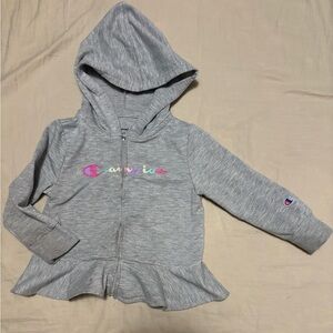 Champion Gray Sweatshirt Athletic Loungewear